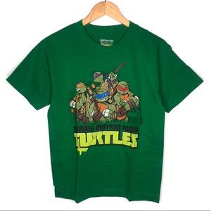 TMNT Classic Graphic Short Sleeves Tee Large 10-12